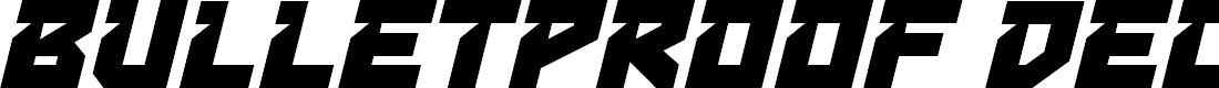 Preview image for Bulletproof Deco BB Italic