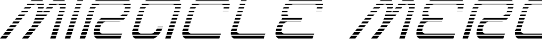 Preview image for Miracle Mercury Gradient Italic