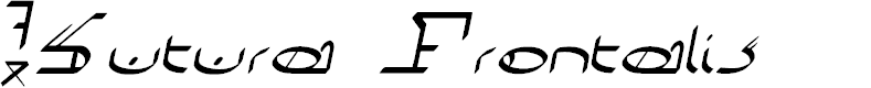 Preview image for !Sutura Frontalis Bold Italic