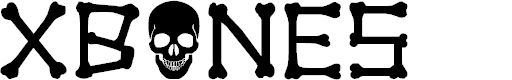 Preview image for xBONES Font