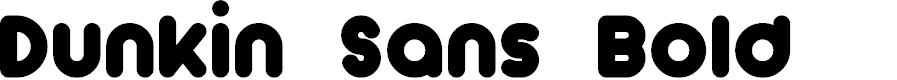 Preview image for Dunkin Sans Bold