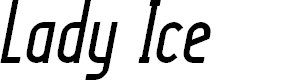Preview image for Lady Ice Italic