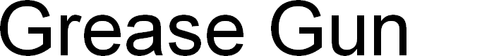 Preview image for Grease Gun Expanded Italic