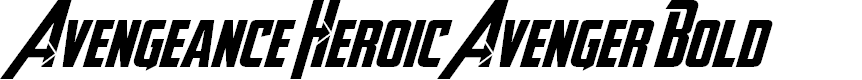 Preview image for Avengeance Heroic Avenger Bold