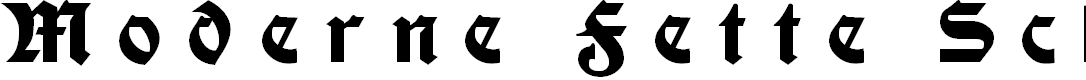 Preview image for Moderne Fette Schwabacher UNZ1A Italic