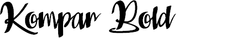 Preview image for Kompar Bold PERSONAL USE ONLY
