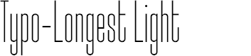 Preview image for Typo-Longest Light Demo