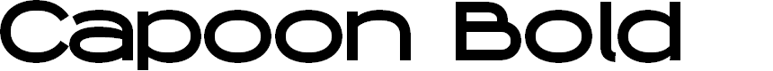 Preview image for Capoon PERSONAL USE Bold