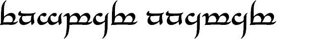 Preview image for Tengwar Annatar Bold