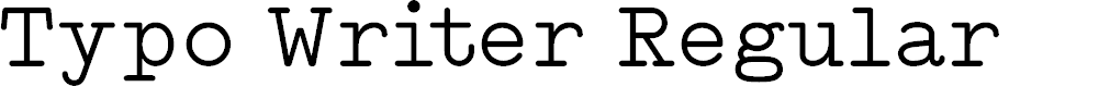 Preview image for Typo Writer Demo