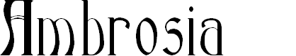 Preview image for Ambrosia Bold