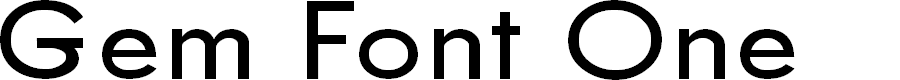Preview image for GemFont One