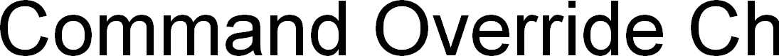 Preview image for Command Override Chrome