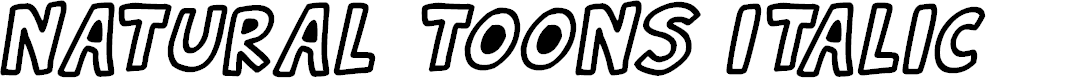 Preview image for Natural Toons Italic