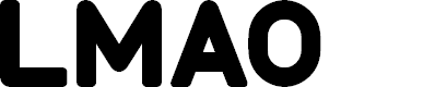 Preview image for LMAO Font