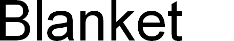 Preview image for Blanket Font