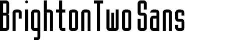 Preview image for BrightonTwo Sans NBP Font