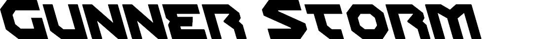 Preview image for Gunner Storm Leftalic Italic