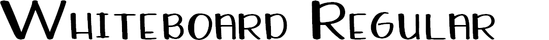 Preview image for Whiteboard Regular