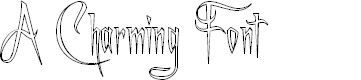 Preview image for A Charming Font Outline