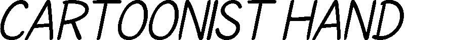 Preview image for SF Cartoonist Hand SC Italic