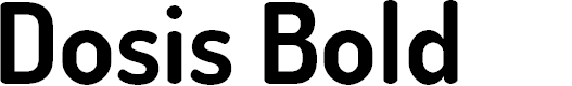 Preview image for Dosis Bold
