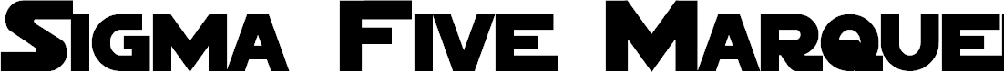 Preview image for Sigma Five Marquee Bold