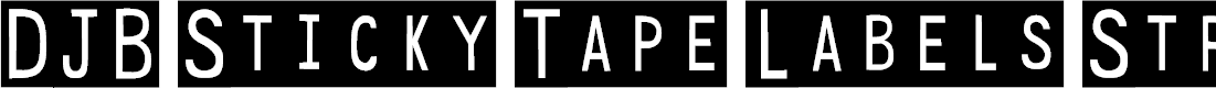 Preview image for DJB Sticky Tape Labels Strips