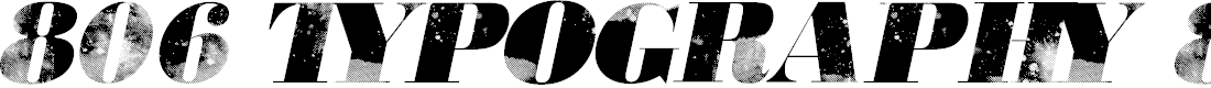 Preview image for 806 Typography 806 Typography