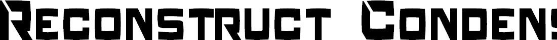 Preview image for Reconstruct Condensed
