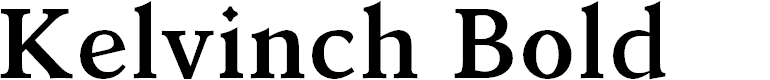 Preview image for Kelvinch Bold