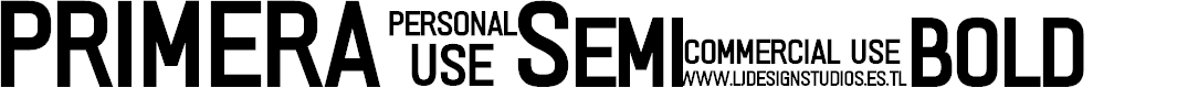 Preview image for PRIMERA Semi-bold