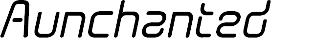 Preview image for Aunchanted Bold Oblique
