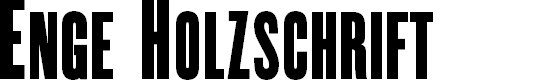 Preview image for Enge Holzschrift