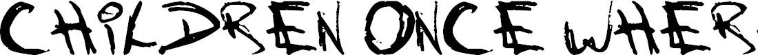 Preview image for Children Once Where