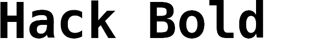 Preview image for Hack Bold