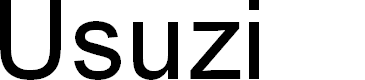 Preview image for Usuzi Font