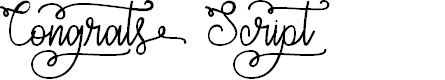 Preview image for Congrats Script