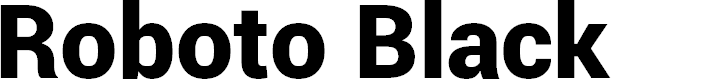 Preview image for Roboto Black
