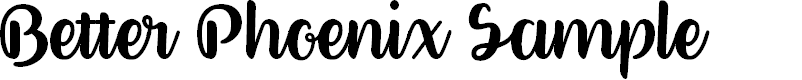 Preview image for Better Phoenix Sample