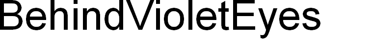 Preview image for BehindVioletEyes