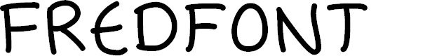 Preview image for Fredfont