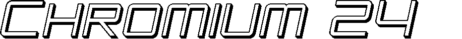 Preview image for SF Chromium 24 SC Oblique