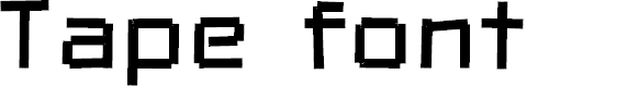 Preview image for TapefontAlp