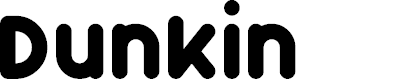 Preview image for Dunkin Font