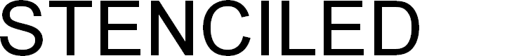 Preview image for STENCILED PERSONAL USE Regular