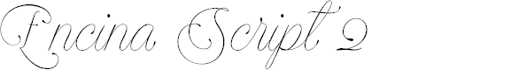 Preview image for Encina Script 2 PERSONAL USE