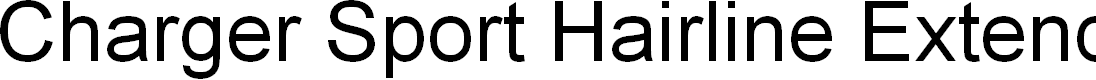 Preview image for Charger Sport Hairline Extended Oblique