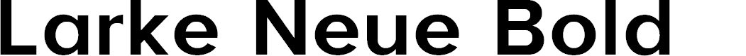 Preview image for Larke Neue Bold