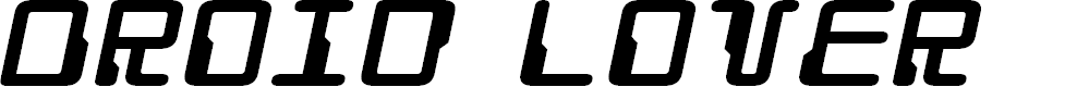 Preview image for Droid Lover Expanded Italic